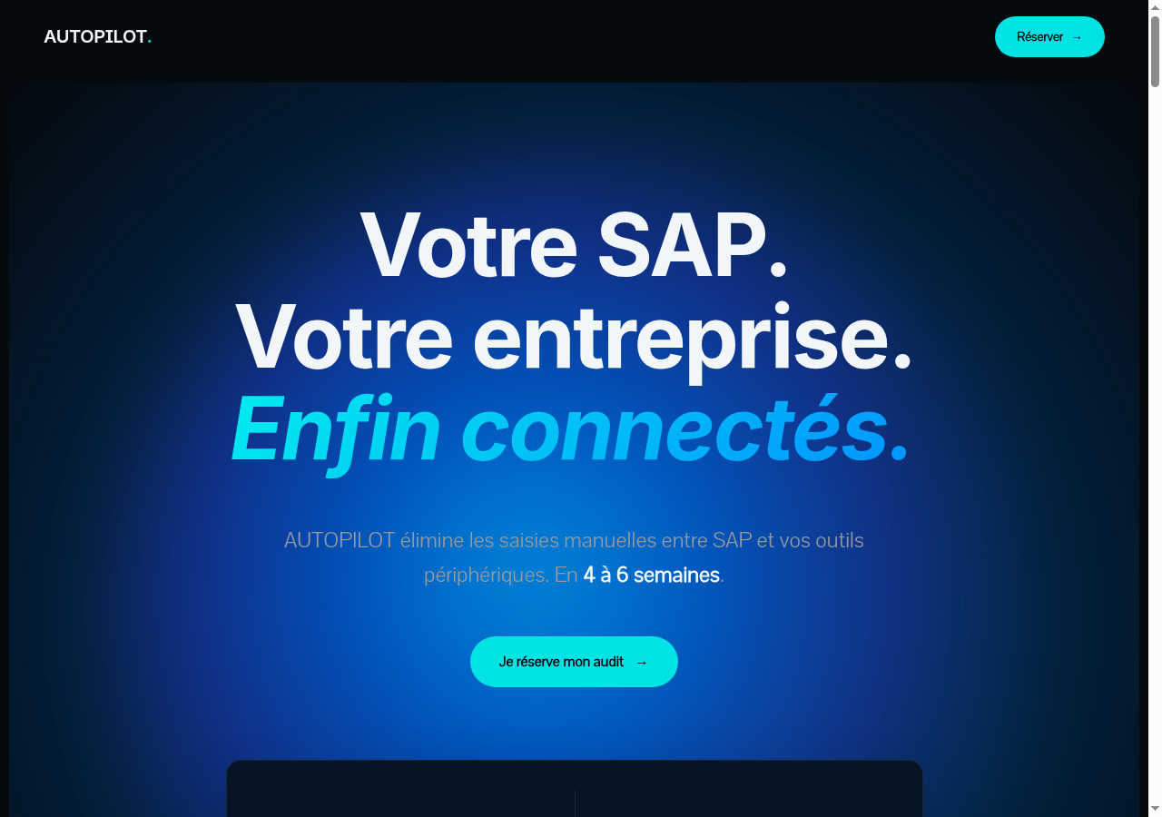 Hero Autopilot Fit Advisory sur ordinateur