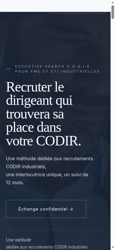 Codir par CP Recrutement sur mobile